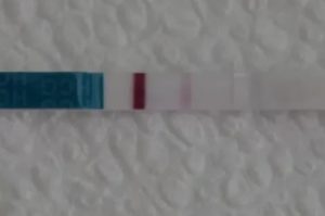 Фото теста на беременность 2 полоски на ранних сроках