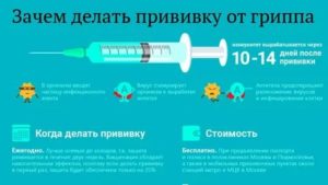 Когда можно беременеть после вакцинации от гриппа