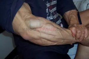 Вены после тренировки