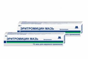 Лечение эритромициновой мазью
