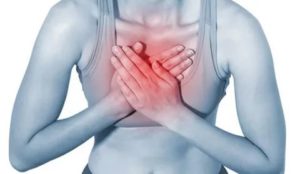 Боль и жжение в груди при повышении давления