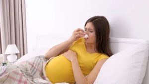 Заложенность носа, при беременности
