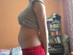 Маленький живот на 23 неделе