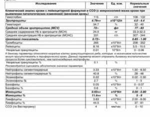 Немного повышены эритроциты у ребенка