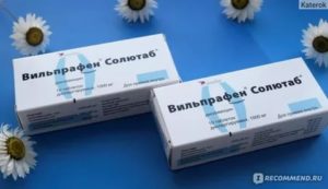 Вильпрафен при гайморите