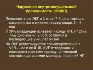 Нарушение вн. Желудочковой проводимости у подростка. Жалоб нет