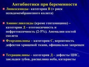 Зачатие после антибиотиков