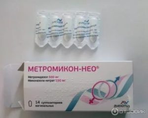 Кровяные выделения после метромикон-нео
