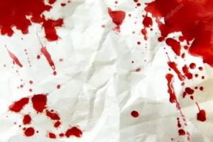 Кровь на бумаге