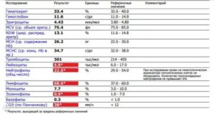 Повышены лимфоциты и тромбоциты