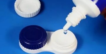 Проблемы с раствором для линз