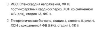 Диагноз: ИБС, Стенокардия. Гипертонич. Болезнь Риск(4). ХСН(1). Что принимать