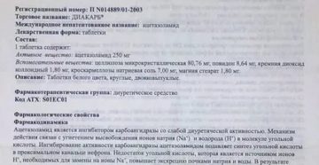 Диакарб применение Диакарб применение