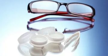 Поочерёдное ношение контактных линз и очков