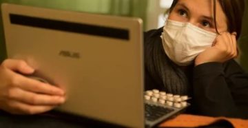 Чтение про болезни в интернете