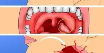 Больно шевелить языком и глотать Больно шевелить языком и глотать