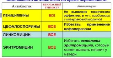 Принимала антибиотик и не знала что беремена