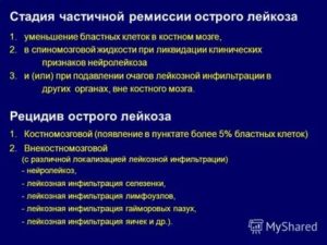 Прививки и лейкоз в ремиссии