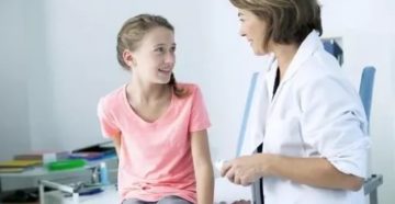 Приём у гинеколога в 17 лет, родители