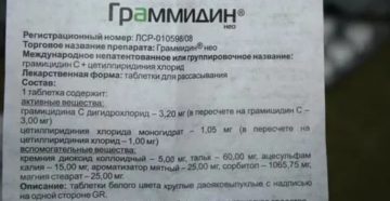 Граммидин антибиотик или нет