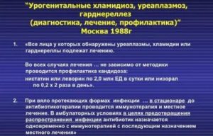Лечение микоплазмоза и гарднереллеза