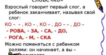 Говорит только первые слоги слов