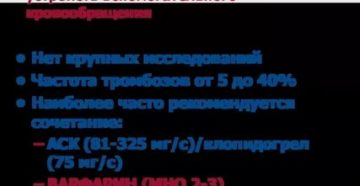 Заменили варфарин на клопидогрел