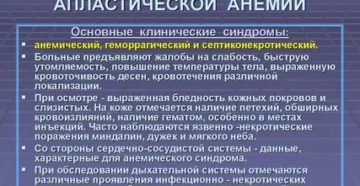 Повышенная температура при апластической анемии