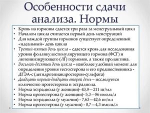 Когда сдать анализы